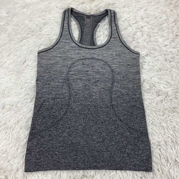 Lululemon Swiftly Tech Racerback Black / White (Ombre) - Picture 1 of 6